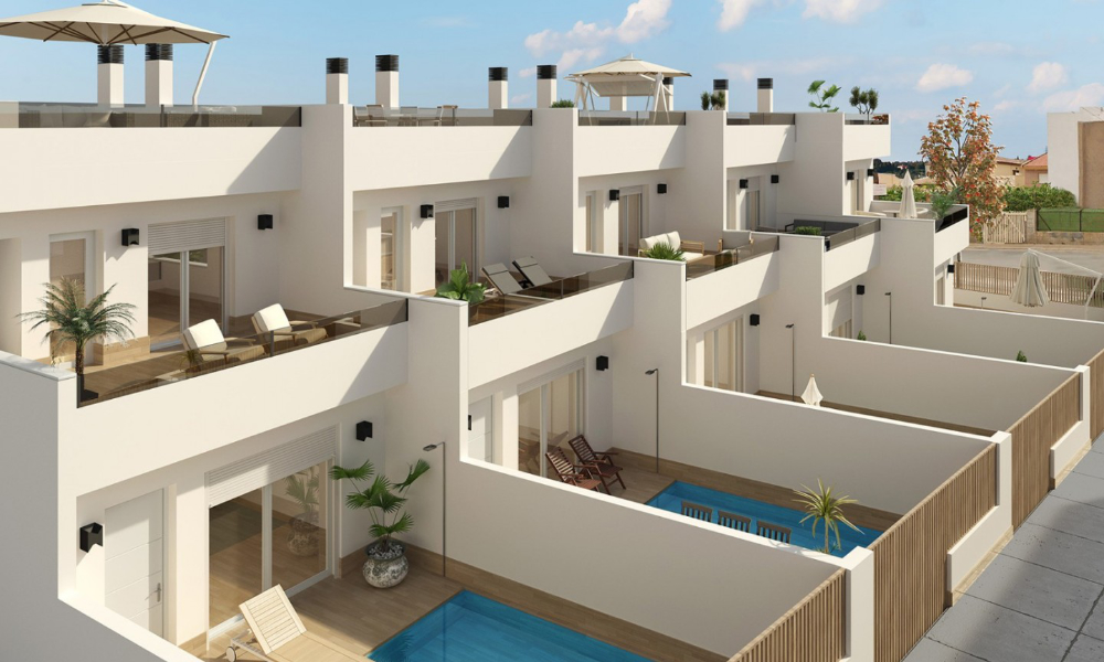 New Build Semi-detached villas and Townhouses on the Costa del Sol
